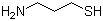 3-Aminopropane-1-thiol molecular structure (CAS 462-47-5)