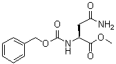 结构式 CAS# 4668-37-5, N-苄氧羰基天冬氨酰胺甲基酯