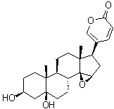 结构式 CAS# 470-42-8, 海蟾蜍毒素