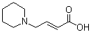 structure of CAS# 4705-43-5, 1-Piperidinecrotonic acid;4-(1-Piperidinyl)-2-butenoic acid