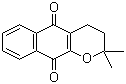 structure of CAS# 4707-33-9, alpha-Lapachone