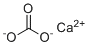 Calcium carbonate molecular structure (CAS 471-34-1)