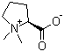 N,N-Dimethyl-L-proline molecular structure (CAS 471-87-4)