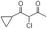 structure of CAS# 473924-31-1, 2-Chloro-1-cyclopropyl-1,3-butanedione