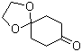 1,4-环己二酮单乙二醇缩酮分子结构 (CAS 4746-97-8)