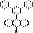 结构式 CAS# 474688-74-9, 9-溴-10-[1,1':3',1''-三联苯]-5'-基蒽