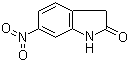 结构式 CAS# 474799-41-2, 6-硝基-1,3-二氢吲哚-2-酮