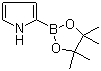 吡咯-2-硼酸频哪醇酯分子结构 (CAS 476004-79-2)