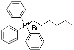 结构式 CAS# 4762-26-9, 正己基三苯基溴化鏻