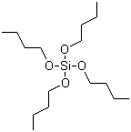 结构式 CAS# 4766-57-8, 正硅酸丁酯; 四丁氧基硅烷