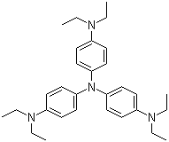 结构式 CAS# 47743-70-4, 三[4-(二乙胺基)苯基]胺