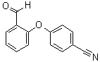 结构式 CAS# 478043-88-8, 4-(2-甲酰基苯氧基)苯甲腈