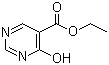 structure of CAS# 4786-52-1, Ethyl 4-hydroxypyrimidine-5-carboxylate;4-Hydroxy-pyrimidine-5-carboxylic acid ethyl ester
