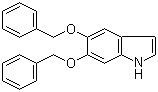 structure of CAS# 4790-19-6, 5,6-Bis(benzyloxy)-1H-indole;5,6-Dibenzyloxyindole; NSC 83220;5,6-Bis(benzyloxy)indole
