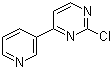 结构式 CAS# 483324-01-2, 4-(3-吡啶基)-2-氯嘧啶