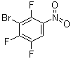 3-溴-1,2,4-三氟-5-硝基苯分子结构 (CAS 485318-76-1)