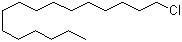 结构式 CAS# 4860-03-1, 氯代十六烷