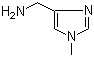 structure of CAS# 486414-83-9, (1-Methyl-1H-imidazol-4-yl)methylamine