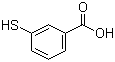 结构式 CAS# 4869-59-4, 3-巯基苯甲酸