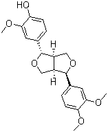 连翘脂素分子结构 (CAS 487-39-8)