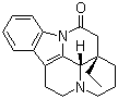 结构式 CAS# 4880-88-0, 长春布宁; (-)-象牙酮宁