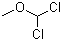 structure of CAS# 4885-02-3, 1,1-Dichlorodimethyl ether;Dichloromethyl methyl ether; alpha,alpha-Dichloromethyl methyl ether
