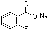 structure of CAS# 490-97-1, Sodium 2-fluorobenzoate;Sodium o-fluorobenzoate