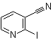 structure of CAS# 490039-73-1, 2-Iodo-3-pyridinecarbonitrile;2-Iodo-3-cyanopyridine; 2-Iodonicotinonitrile