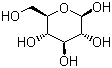结构式 CAS# 492-61-5, beta-D-葡萄糖