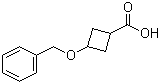 结构式 CAS# 4958-02-5, 3-苄氧基环丁烷甲酸