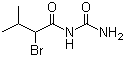 structure of CAS# 496-67-3, Bromisoval;N-(2-Bromo-3-methylbutanoyl)urea