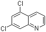 5,7-Dichloroquinoline molecular structure (CAS 4964-77-6)