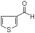 structure of CAS# 498-62-4, 3-Thiophenecarboxaldehyde;Thiophene-3-carbaldehyde