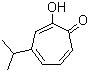 structure of CAS# 499-44-5, Hinokitiol;2-Hydroxy-4-isopropyl-cyclohepta-2,4,6-trien-1-one; 2-Hydroxy-4-(1-methylethyl)-2,4,6-cycloheptatrien-1-one; beta-Thujaplicin