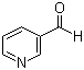 structure of CAS# 500-22-1, 3-Pyridinecarboxaldehyde ;Nicotinaldehyde; Pyridine-3-carboxaldehyde