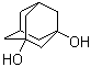 结构式 CAS# 5001-18-3, 1,3-金刚烷二醇; 1,3-二羟基金刚烷