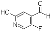结构式 CAS# 500148-38-9, 5-氟-2-羟基吡啶-4-甲醛