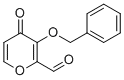 structure of CAS# 500371-01-7, 3-(Benzyloxy)-4-oxo-4H-pyran-2-carbaldehyde;4-oxo-3-phenylmethoxypyran-2-carbaldehyde
