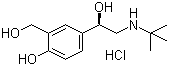 结构式 CAS# 50293-90-8, 盐酸左旋沙丁胺醇