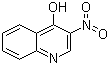 结构式 CAS# 50332-66-6, 3-硝基-4-羟基喹啉