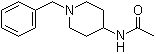 structure of CAS# 50534-23-1, 4-Acetamido-1-benzylpiperidine;N-(1-Benzylpiperidin-4-yl)acetamide; N-Acetyl-1-benzyl-4-aminopiperidine