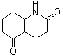 structure of CAS# 5057-12-5, 4,6,7,8-Tetrahydro-2,5(1H,3H)-quinolinedione;NSC 160504