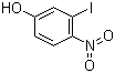 结构式 CAS# 50590-07-3, 3-碘-4-硝基苯酚