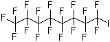结构式 CAS# 507-63-1, 全氟辛基碘烷