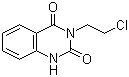 结构式 CAS# 5081-87-8, 3-(2-氯乙基)-2,4(1H,3H)-喹唑啉二酮