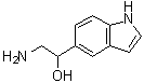 结构式 CAS# 508233-98-5, alpha-(氨基甲基)-1H-吲哚-5-甲醇