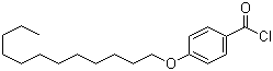 4-Dodecyloxybenzoyl chloride molecular structure (CAS 50909-50-7)