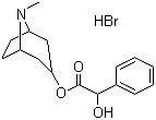 structure of CAS# 51-56-9, DL-Homatropine hydrobromide;alpha-Hydroxybenzeneacetic acid 8-methyl-8-azabicyclo[3.2.1]oct-3-yl ester hydrobromide