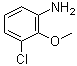 结构式 CAS# 51114-68-2, 3-氯邻茴香胺