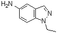 结构式 CAS# 511249-17-5, 1-乙基-1H-吲唑-5-胺